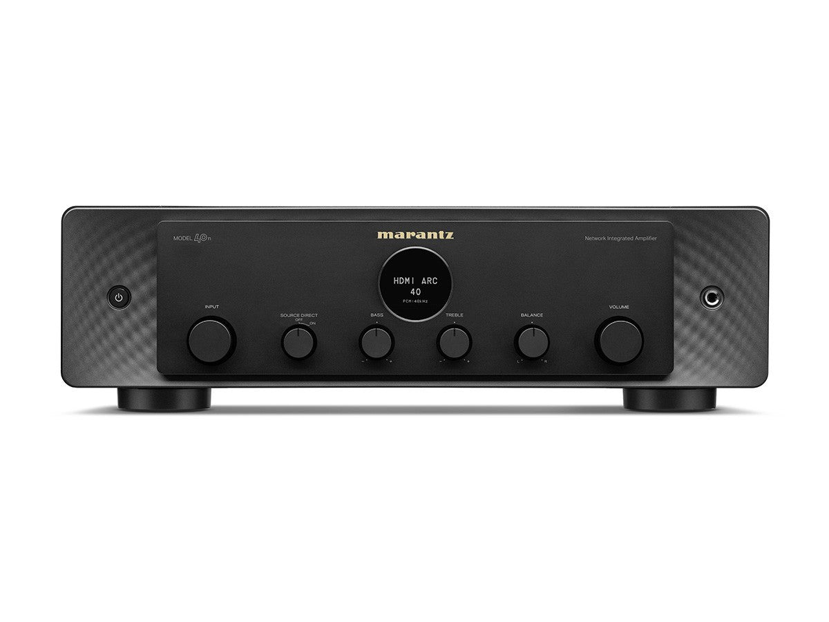 Marantz MODEL 40n Integrated Streaming Amplifier - Hi-Fi Audio System for Home Theater & Music Listening | Perfect for Living Rooms, Home Studios & Audiophiles