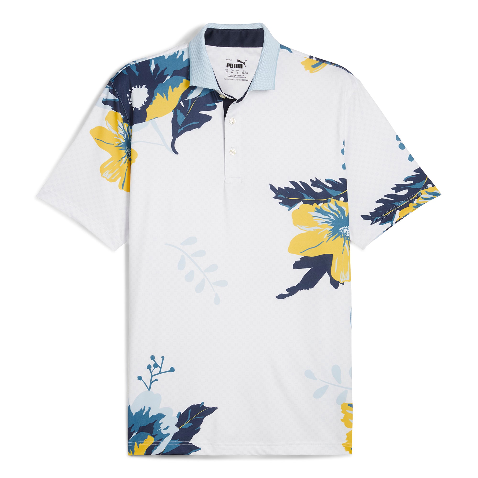 Premium MATTR Terrance Men's Golf Polo Shirt - Moisture Wicking, UV Protection & Breathable Fabric - Perfect for Golf, Tennis & Casual Wear