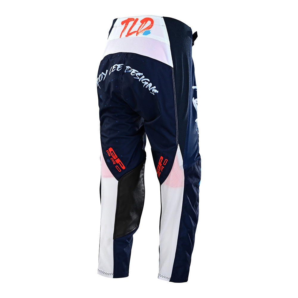 Youth GP Pro Pant - Athletic Training & Casual Wear - Particle Navy/Orange - Perfect for Basketball, Running & Street Style