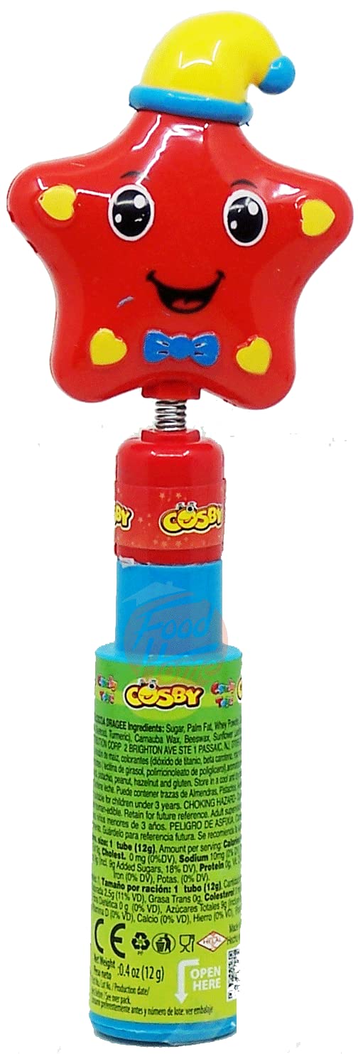 Delicious Cosby Assorted Candy & Fun Handheld Toys - 0.4oz Sweet Treats for Kids Parties, Halloween Goodie Bags & Classroom Rewards
