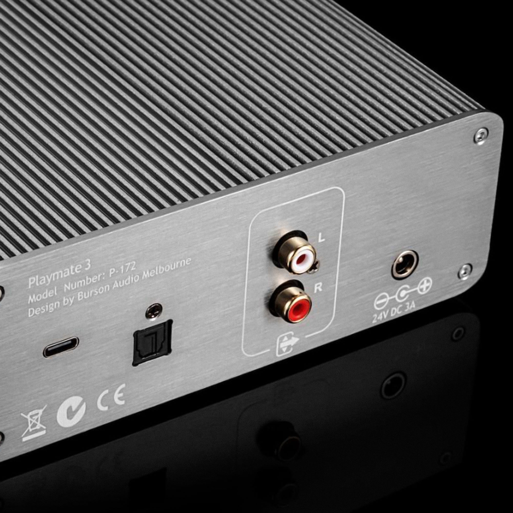 Burson Audio Playmate 3 Headphone Amplifier & DAC - High Fidelity Audio for Home Studio, Gaming & Music Listening