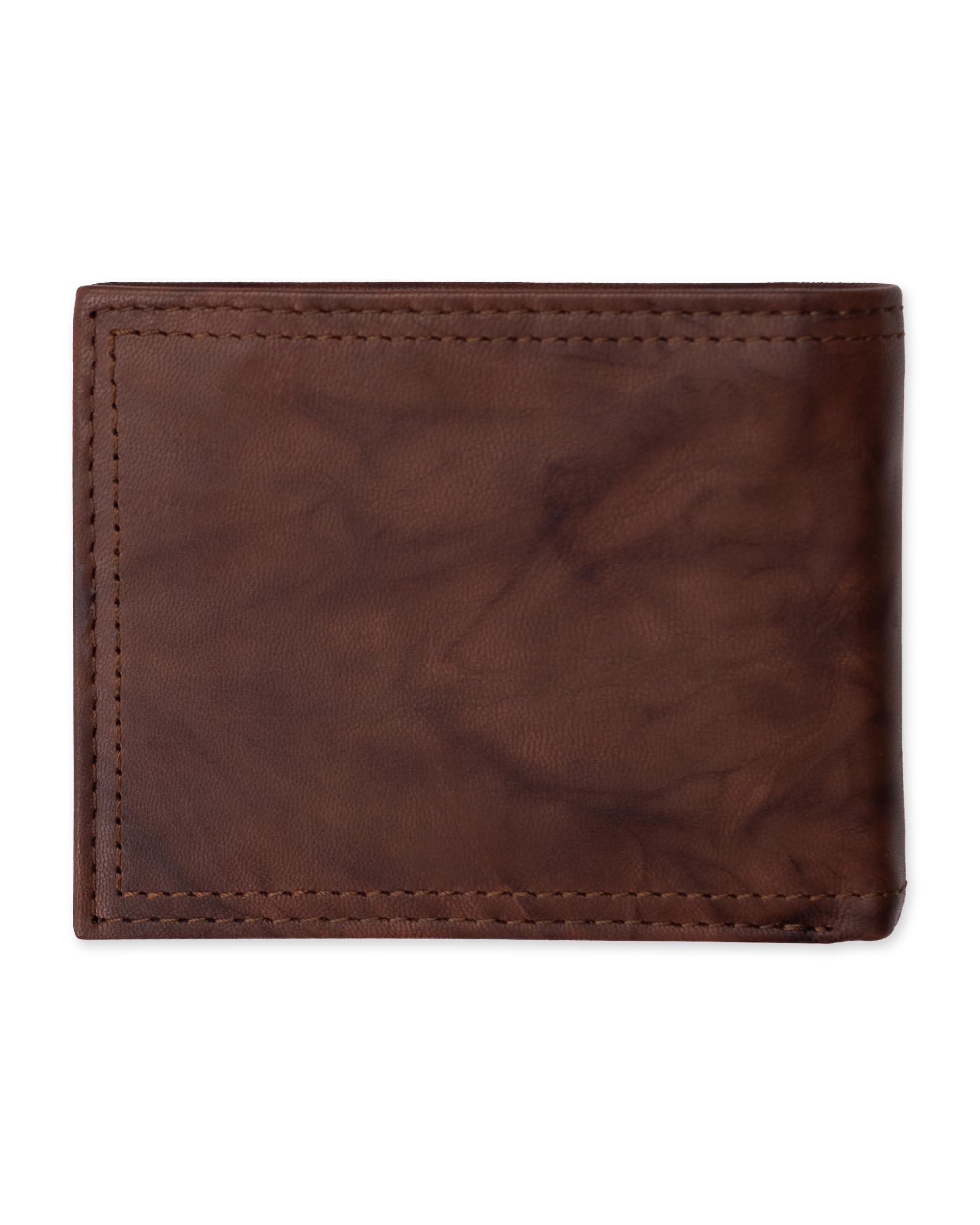 Dockers Men's Extra Capacity Bifold Wallet with ID Window & 12 Card Slots - RFID Blocking Leather Wallet for Business, Travel & Everyday Use