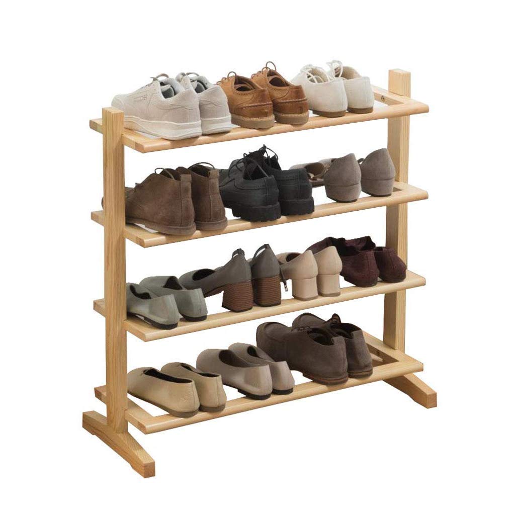 ZENZHUDAO 7-Tier Shoe Rack - Wooden Shoe Storage Organizer for Entryway, Closet & Bedroom - Holds 12-16 Pairs of Shoes - Easy Assembly Eco-Friendly Material - Perfect for Small Spaces & Home Organization