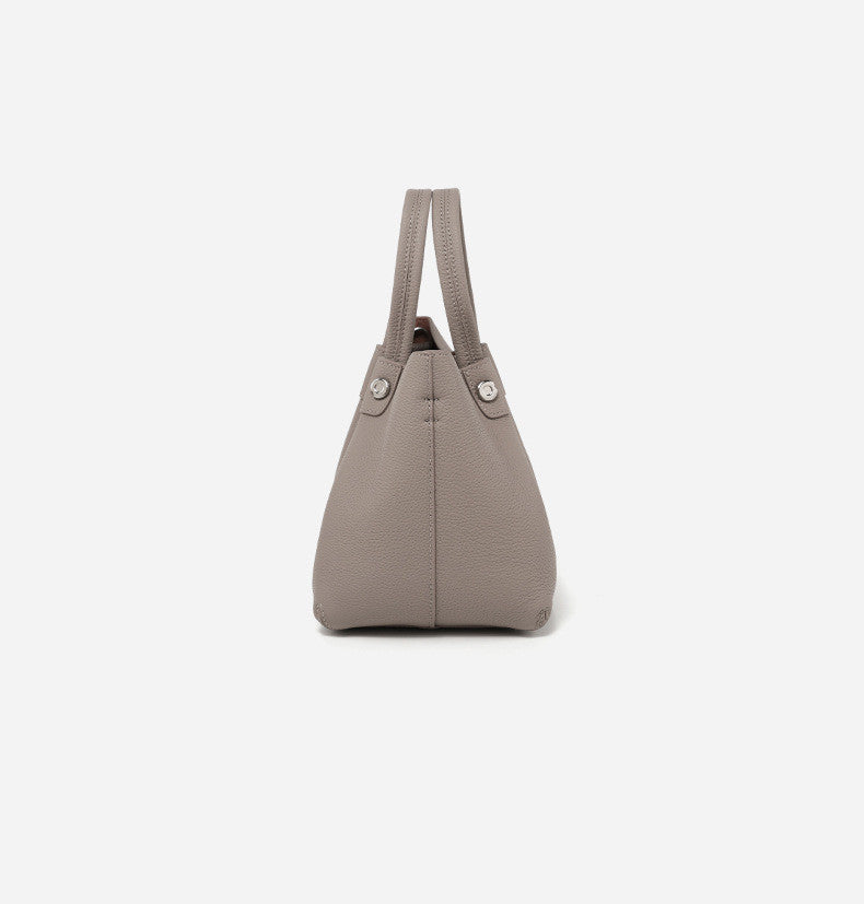 Premium Genuine Leather Carryall Tote Bag for Women & Men - Stylish & Durable Travel, Work & Everyday Use