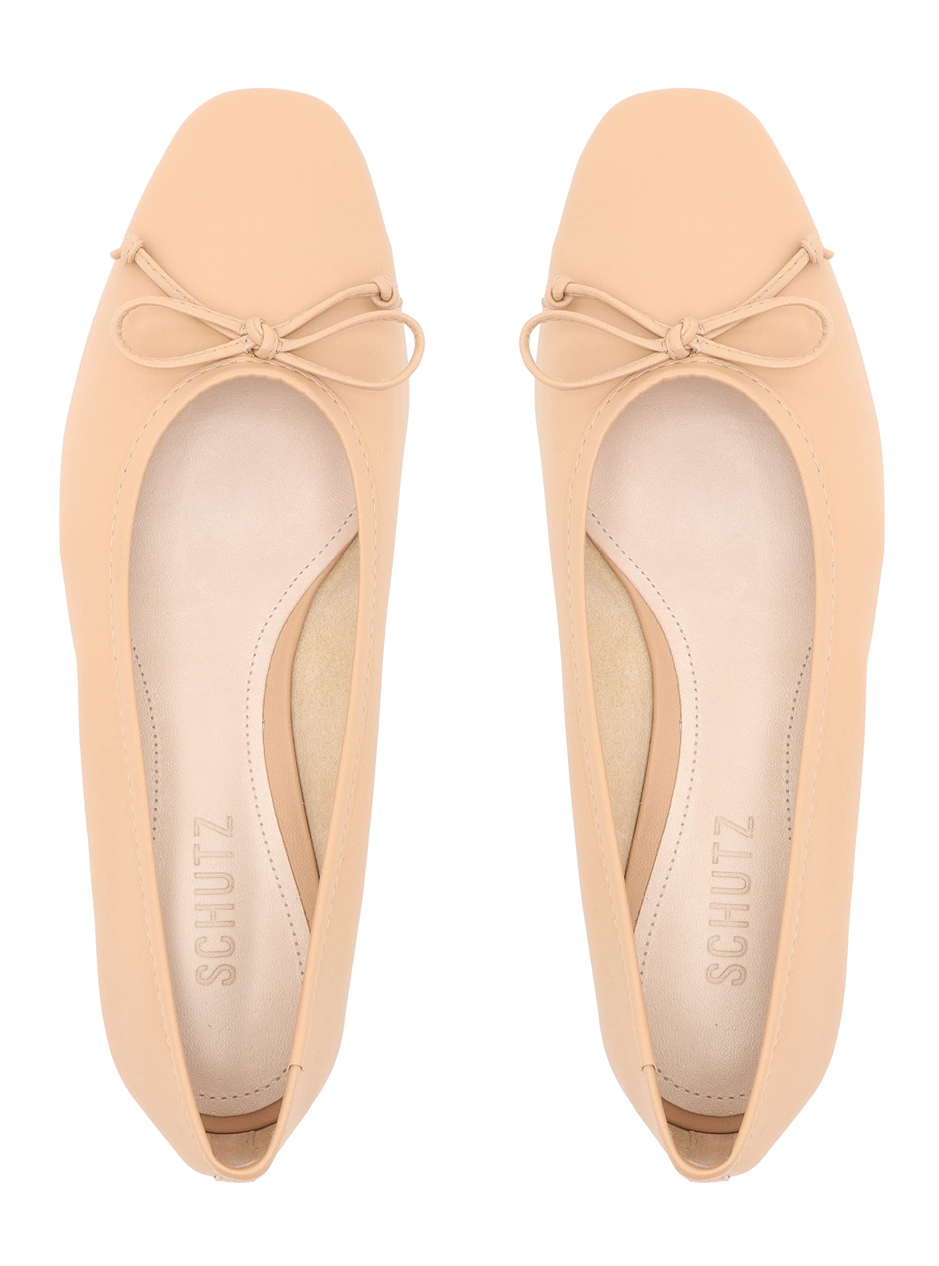 SCHUTZ Women's Arissa Comfortable Ballet Flats - Perfect for Work, Casual Wear & Everyday Outfits