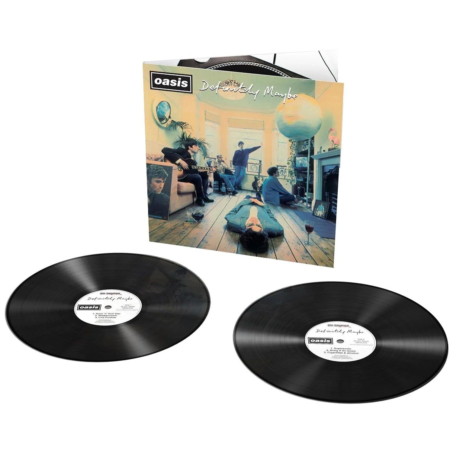 Oasis Definitely Maybe Vinyl LP Record - Limited Edition 12
