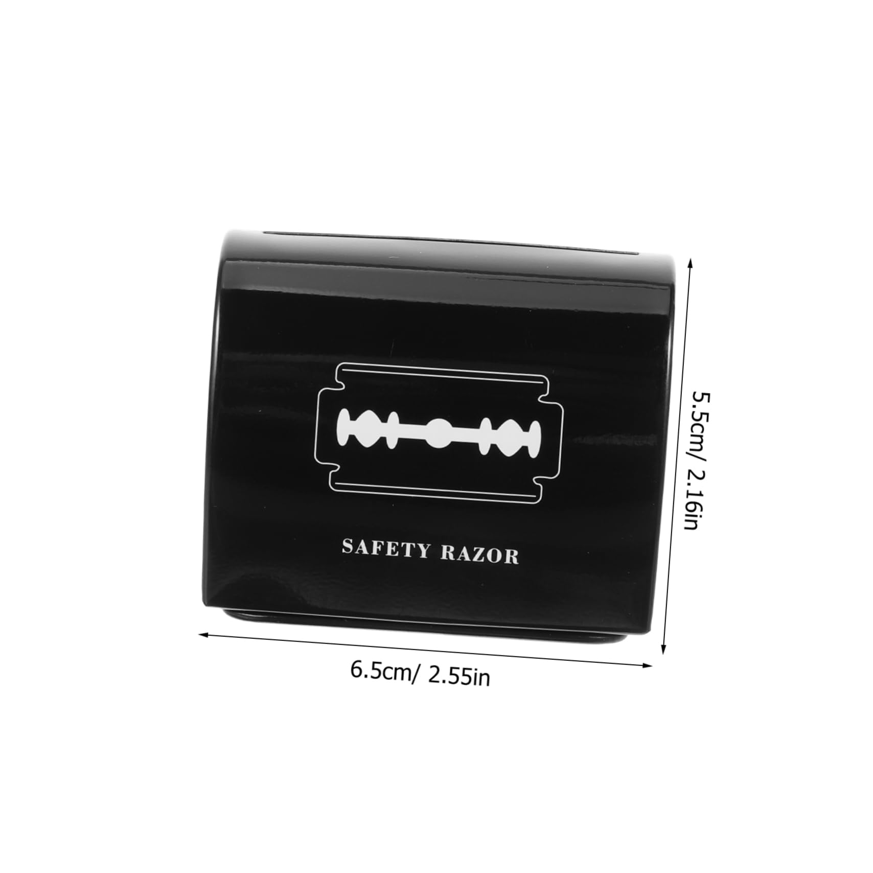 Premium Stainless Steel Safety Razor Blade Disposal Case - Portable Shaving Blade Holder & Recycle Bin for Disposable Razor Blades | Safe & Eco-Friendly Shaving Accessory for Home, Travel, and Barbershop Use
