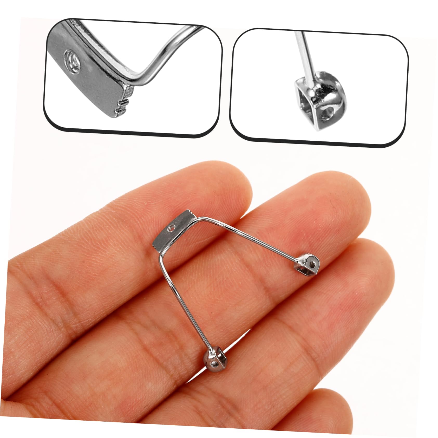 Minkissy Nose Pad Holder - Replaceable Nose Pads for Glasses, Skin-Friendly & Comfortable Eyewear Accessories - DIY Nose Pad Replacement for All Glasses - Perfect for Daily Use, Work, and Outdoor Activities