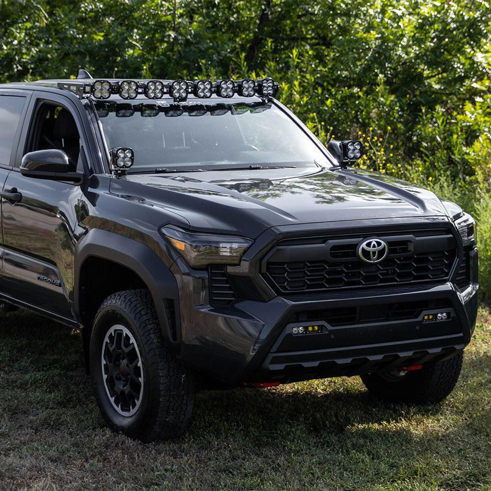 2024 Toyota Tacoma 8XL Linkable Roof Rack Kit - Heavy Duty Cargo Carrier for Camping & Outdoor Adventures