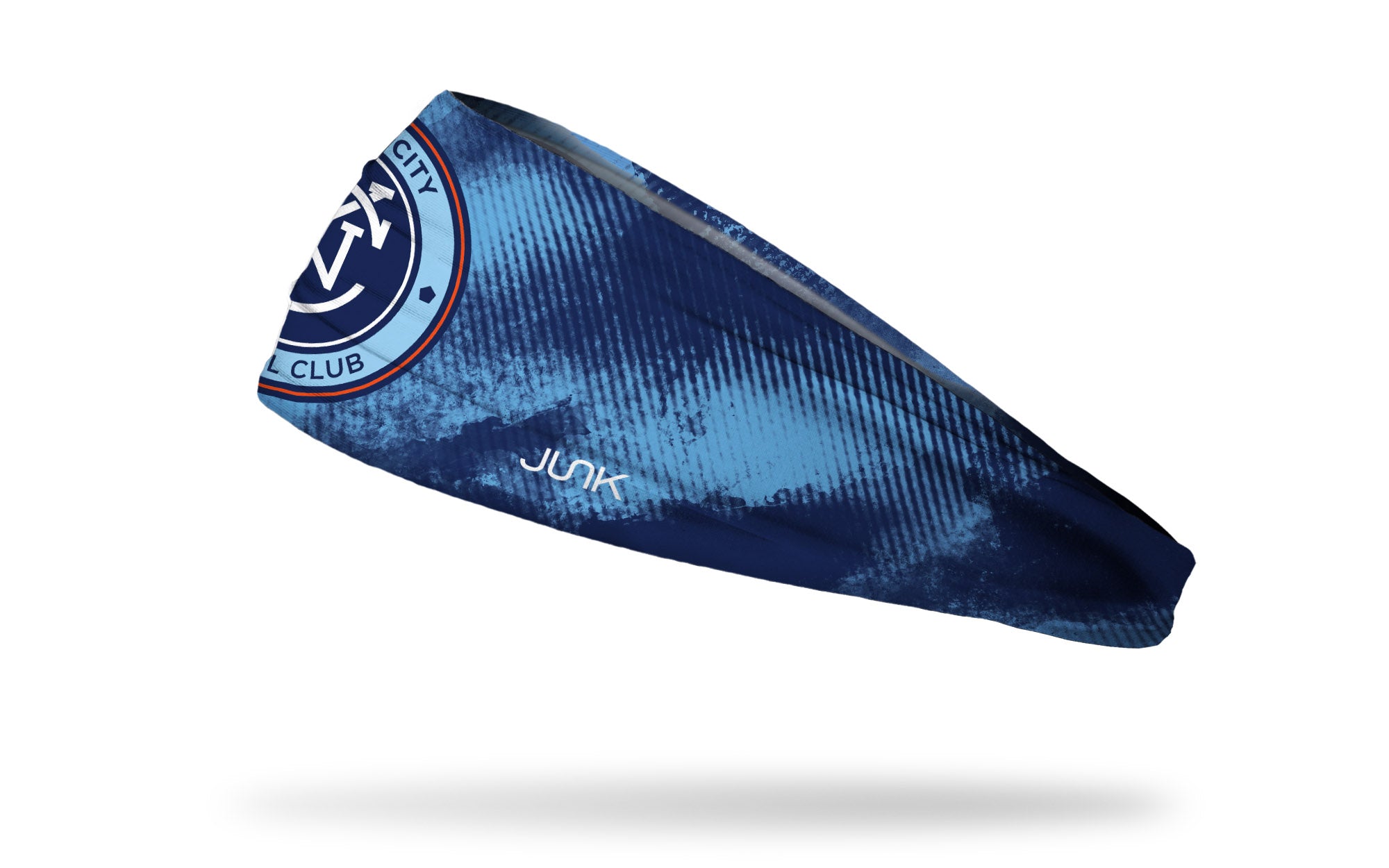 New York City FC Worldy Big Bang Lite Headband - Lightweight Soccer Headband for Men & Women - Perfect for Training, Matches & Outdoor Sports