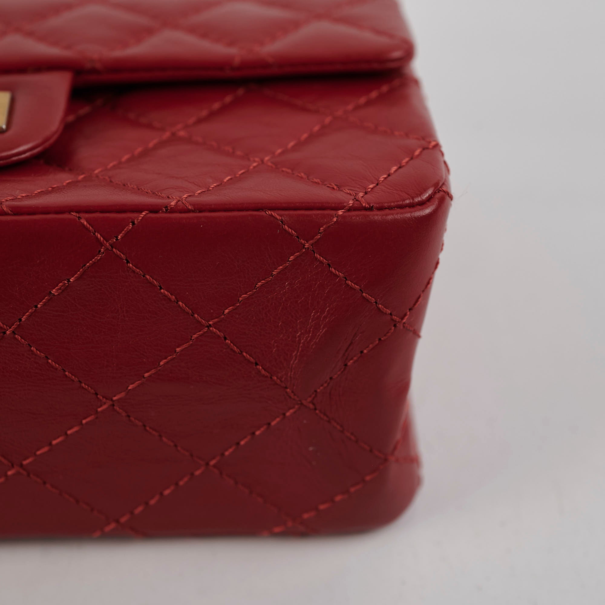 Chanel Mini Reissue 2.55 Flap Bag Red Leather Crossbody Purse - Perfect for Date Night, Parties & Special Occasions