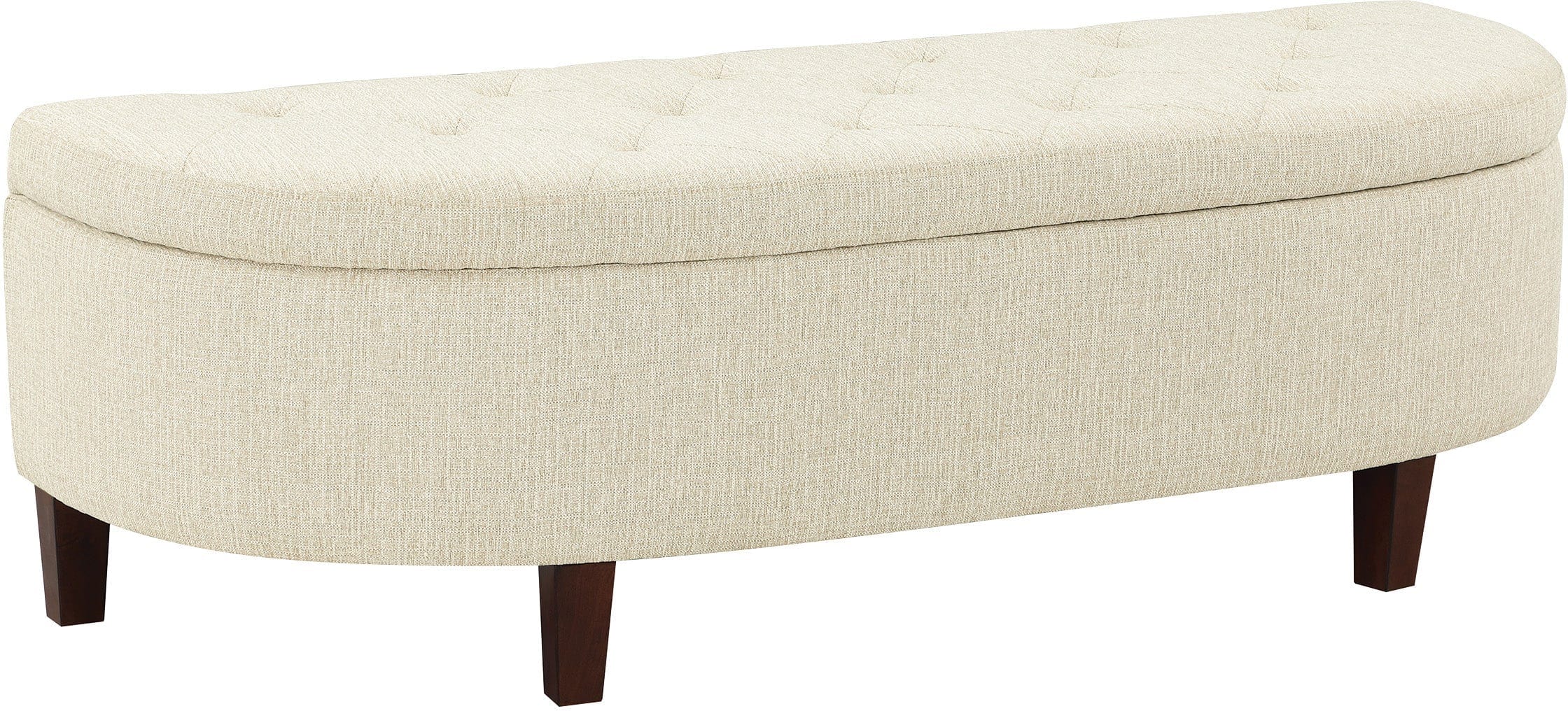 Office Star Jaycee Storage Bench with Seat - 60