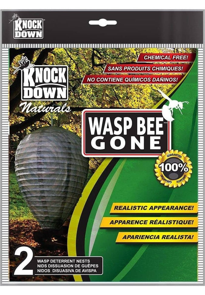 Knock Down Wasp & Bee Spray - Fast-Acting Insect Killer for Outdoor Use - Safe for Gardens, Patios, and Backyards