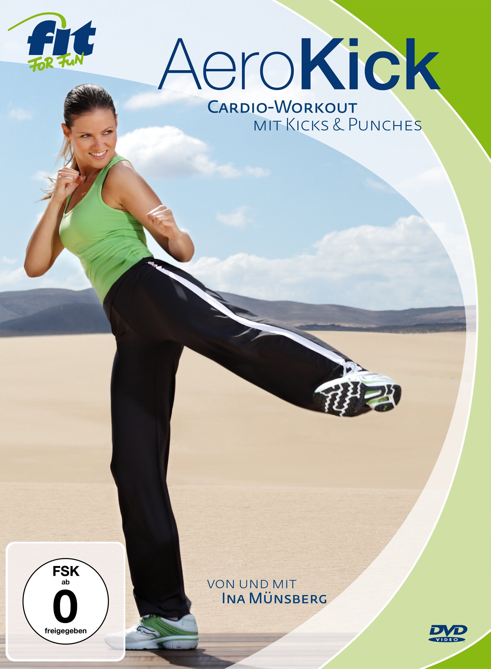 Aero Kick Cardio Workout with Kicks & Punches - High-Intensity Fitness Training for Home Gym & Boxing Practice