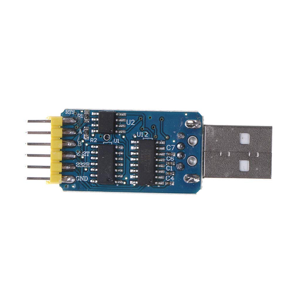 CP2102 USB to TTL RS232 & RS485 6-in-1 Converter Module - Serial Communication Adapter for Arduino, Raspberry Pi, Industrial Automation & DIY Electronics Projects