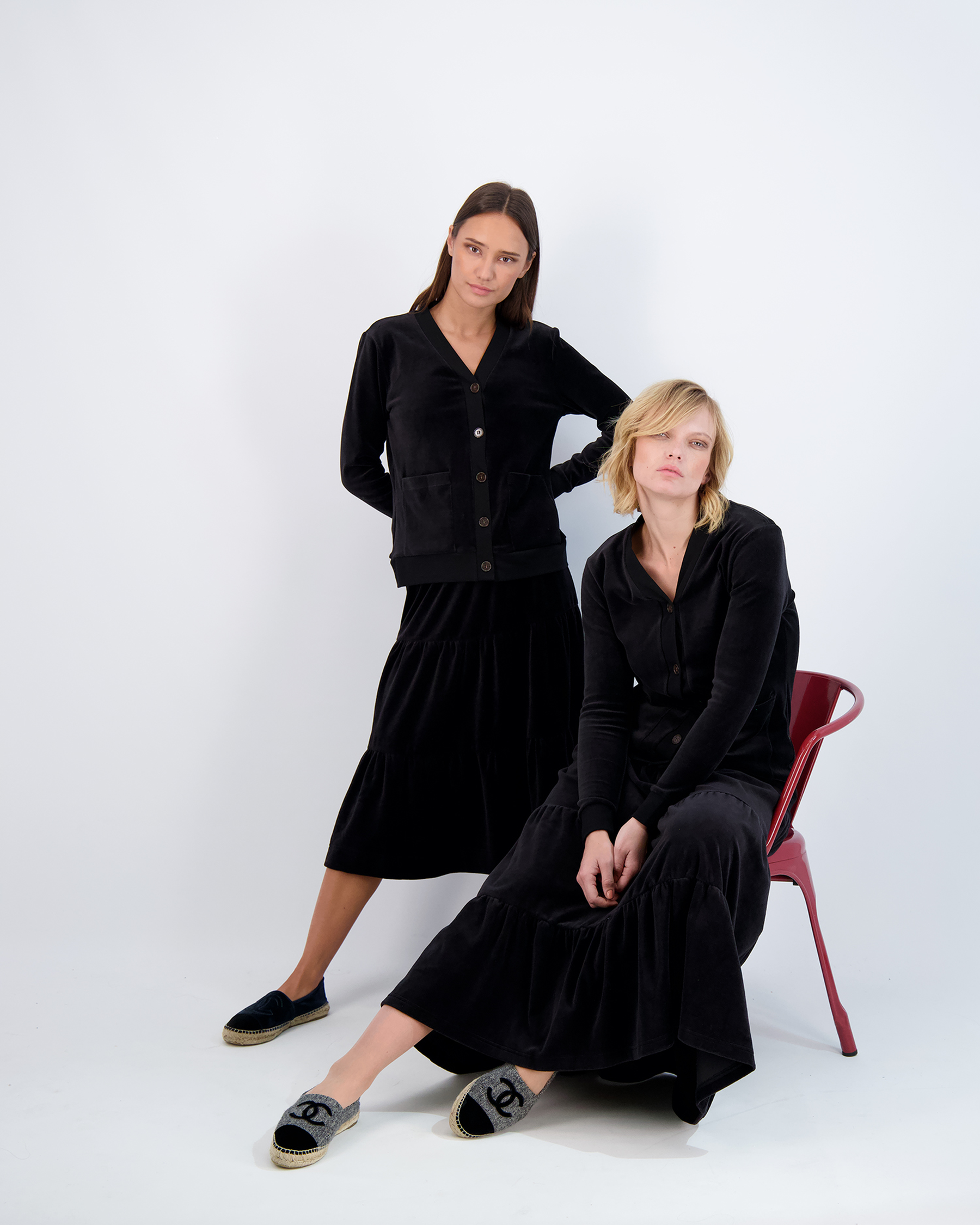 Soft Cotton Velour Midi Cardigan for Women - Cozy Long Sleeve Open Front Sweater - Perfect for Fall Layering, Lounge Wear & Casual Outfits