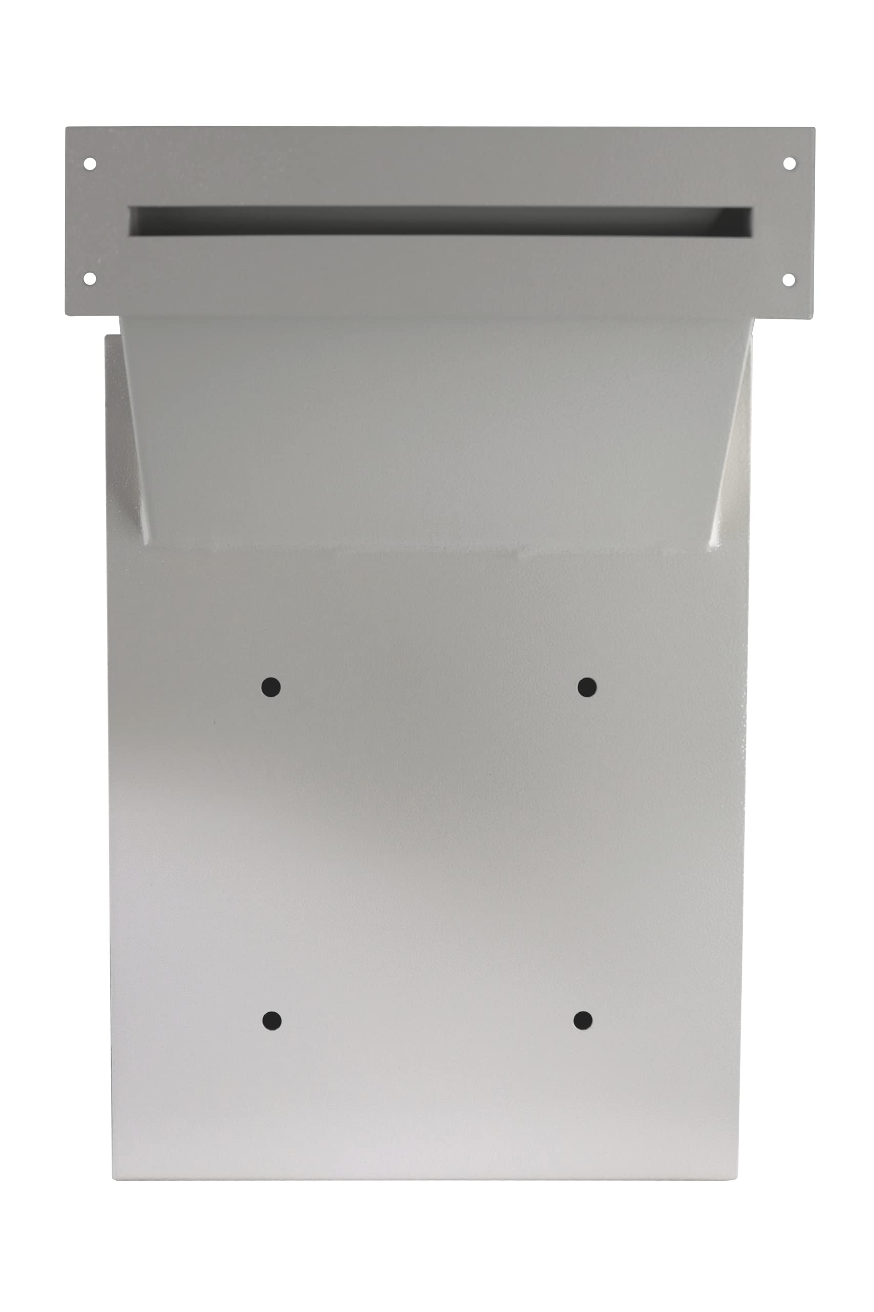 Protex MDL-170 Secure Wall/Door Drop Box for Keys, Car Remotes, Cash & Mail - Heavy Duty Double Steel Door with Metal Baffle & Adjustable Chute - Perfect for Home, Office & Commercial Security Use