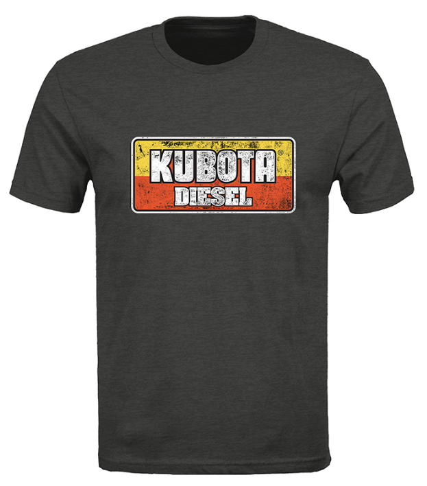 Kubota Diesel T-Shirt - High-Quality Cotton Apparel for Farmers & Tractor Enthusiasts - Perfect for Work, Outdoor Activities & Casual Wear