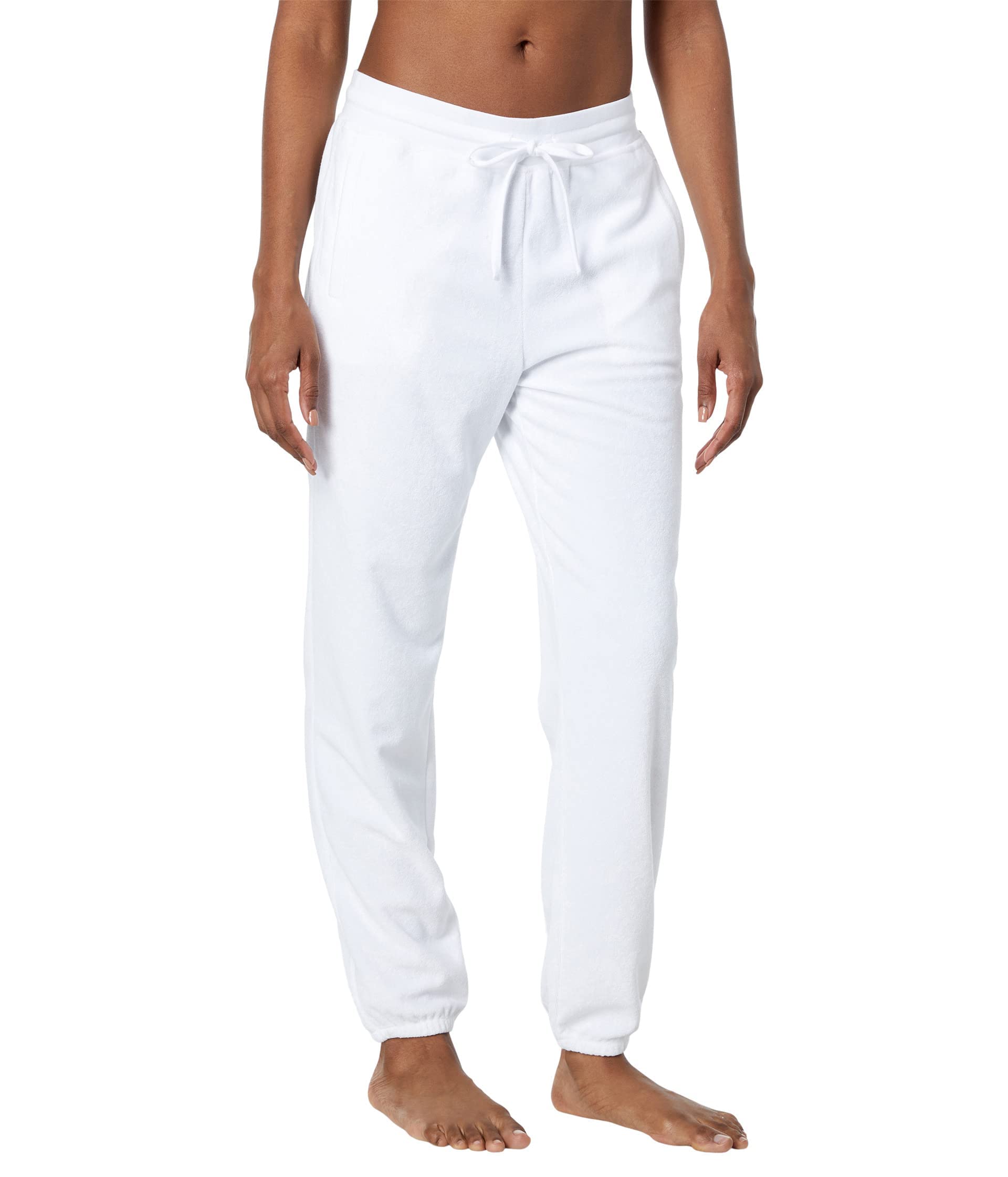 Barefoot Dreams CozyTerry Jogger Pants for Women - Soft Luxury Lounge Pants & Athletic Joggers - Perfect for Yoga, Gym, Travel & Relaxing at Home