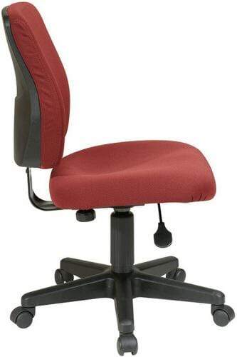 Ergonomic Adjustable Back Height Task Chair - Work Smart™ 33101 - Comfortable Office Chair for Home & Work, Perfect for Long Hours Sitting & Computer Use