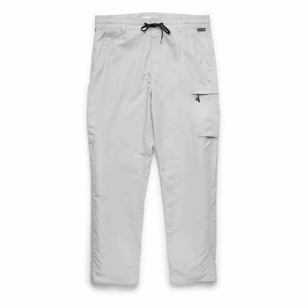 Pelagic Lt Grey Tropical Fishing Pants - Quick-Dry, UPF 50+ Sun Protection for Saltwater & Freshwater Fishing, Boating, and Outdoor Adventures