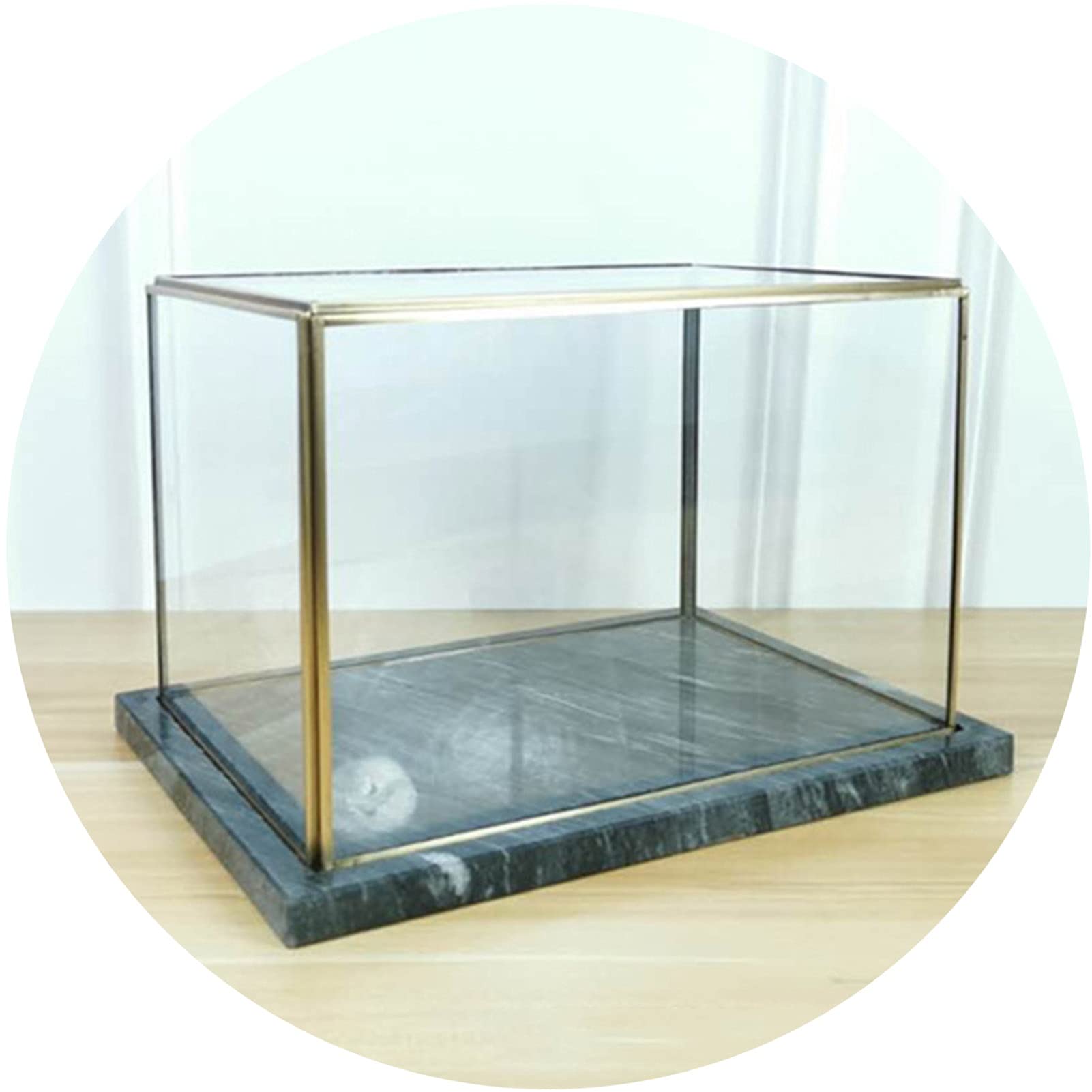 Clear Acrylic Display Case with Base - Dustproof Showcase Stand for Collectibles, Crafts & Memorabilia - Home, Office & Museum Storage Organizer - Perfect for Action Figures, Jewelry & Miniatures (2 Colors)