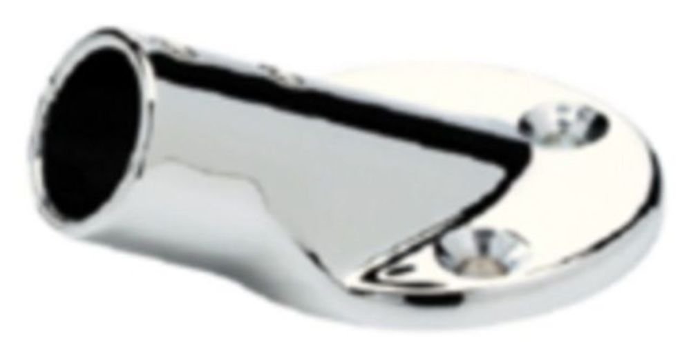 7/8 Inch Chrome Round Tube 30 Degree Rail Fitting SCP 37761 - Ideal for Custom Furniture and Handrail Projects