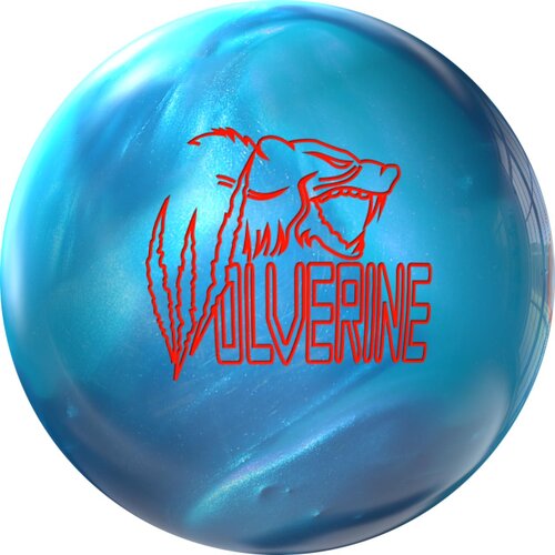 900Global Wolverine Aqua Bowling Ball - High Performance Reactive Resin for Hook & Strike | Perfect for League Play & Tournament Competition
