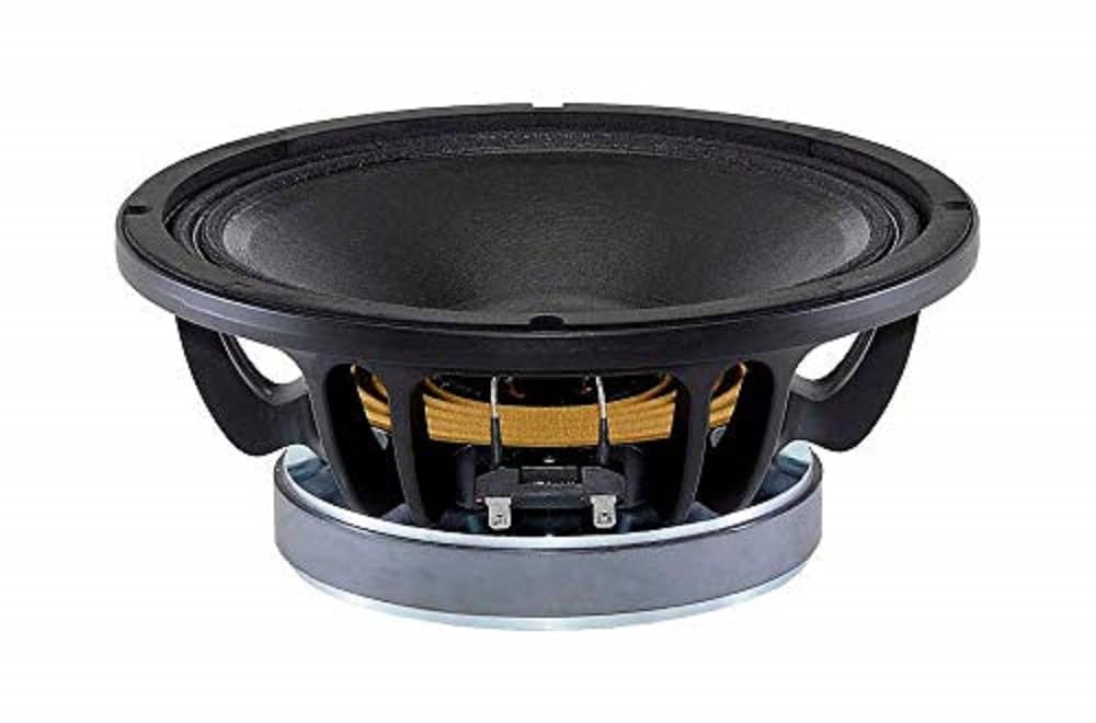 B&C 10FW64 10-Inch 500W 8 Ohm Professional Speaker - High Power PA System for Live Music, DJ Events & Studio Monitoring (Black)