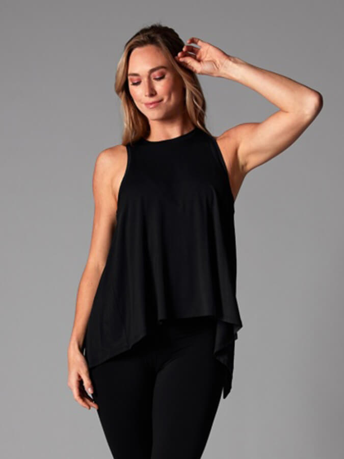 Tavi Tie Back Women's Tank Top - Sexy Sleeveless Stretch Cotton Cami for Women | Perfect for Summer, Beach, and Casual Outfits