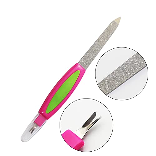 Professional 7-in-1 Nail Care Kit - Buffing Block, Nail File, Shaper & Polisher for Salon-Quality Manicures & Pedicures | Achieve Shiny, Healthy Nails at Home or Salon | Perfect for DIY Nail Care, Gifts & Travel Essentials