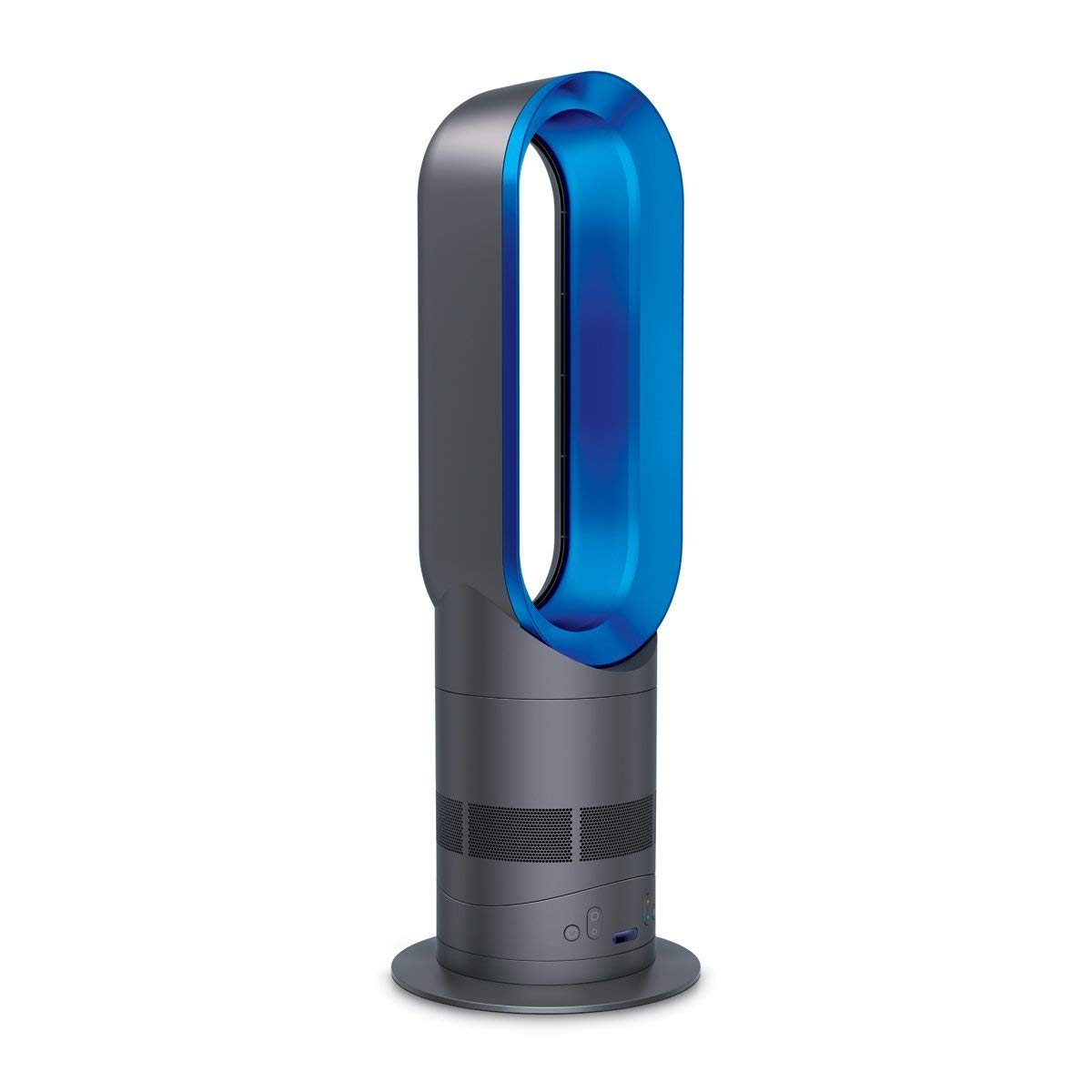Dyson AM05 Hot + Cool Fan Heater in Blue - Dual Function for Year-Round Comfort - Perfect for Home, Office & Bedroom Use