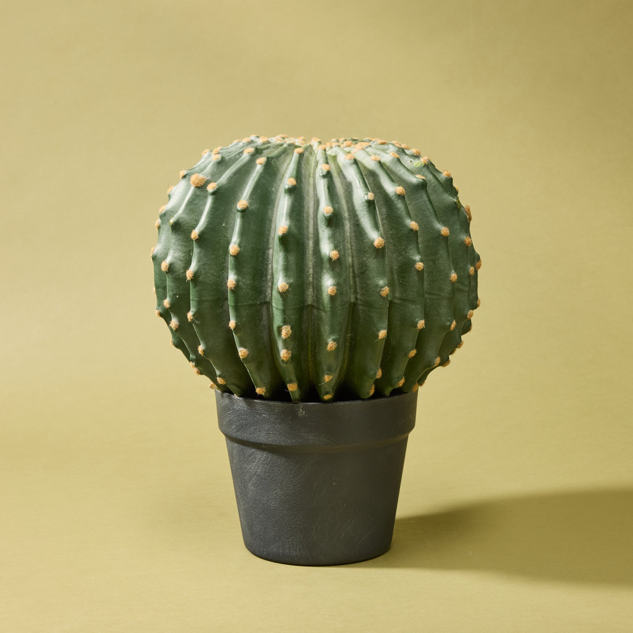 35cm Artificial Barrel Cactus Decor - Realistic Fake Cactus for Home, Office, and Party Decorations - Perfect for Desert Theme, Wedding Centerpieces, and Indoor Plant Lovers