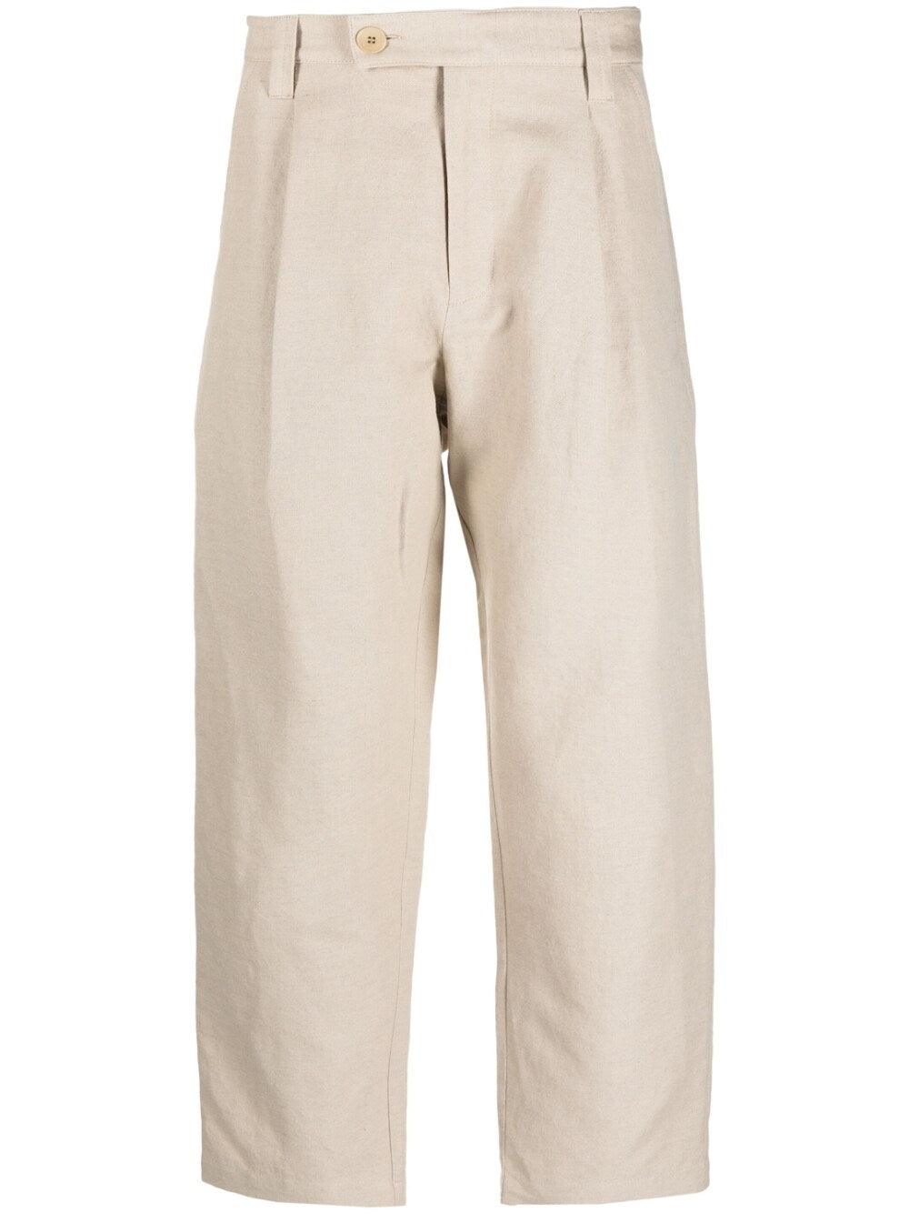 A.P.C. Beige Trousers for Women | High-Quality Cotton Pants | Perfect for Office Wear & Casual Outfits