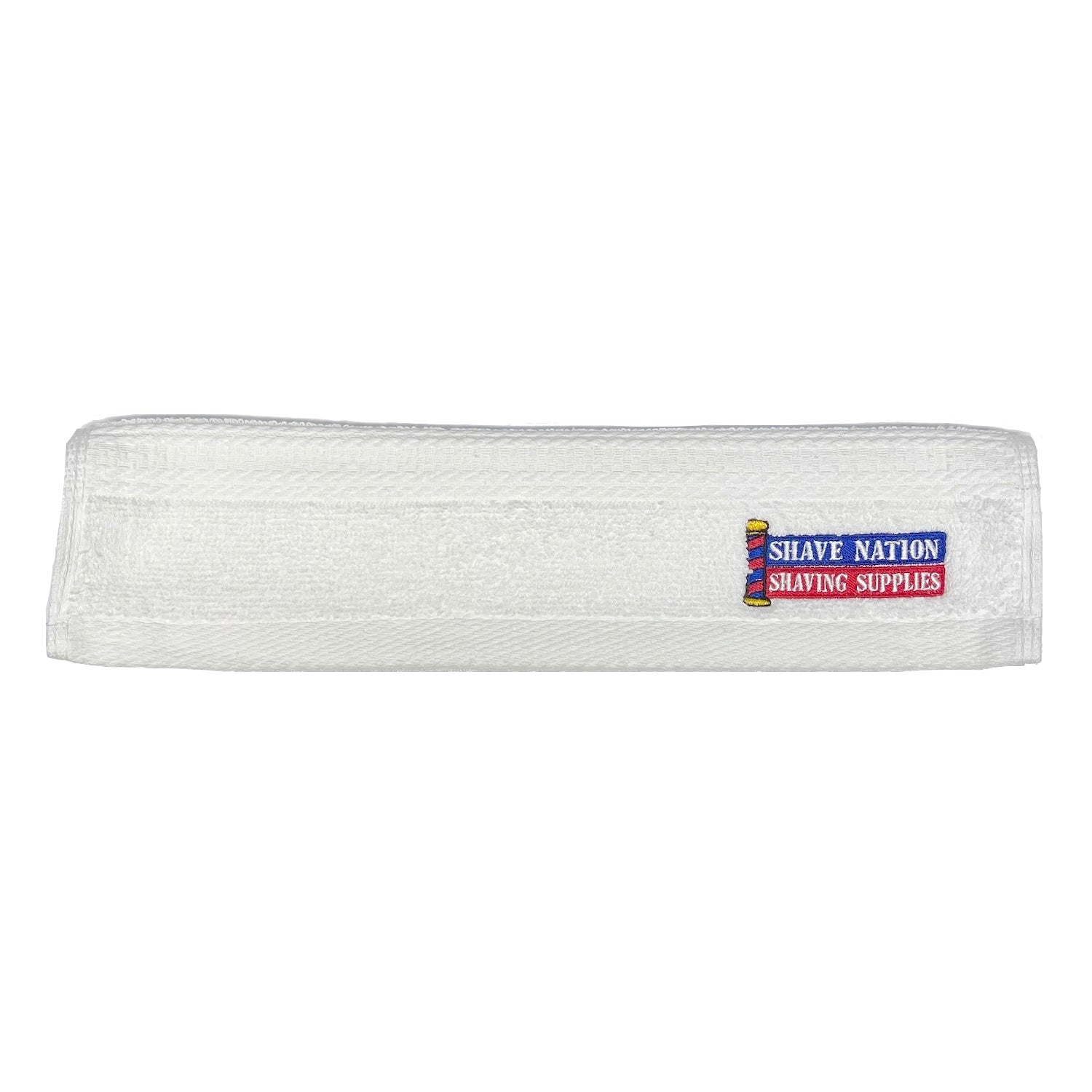 Premium White Shaving Face Cloth for Men - Soft Exfoliating Pre-Shave Towel for Smooth Shave - Ideal for Wet Shaving, Barber Shops & Home Grooming Kits