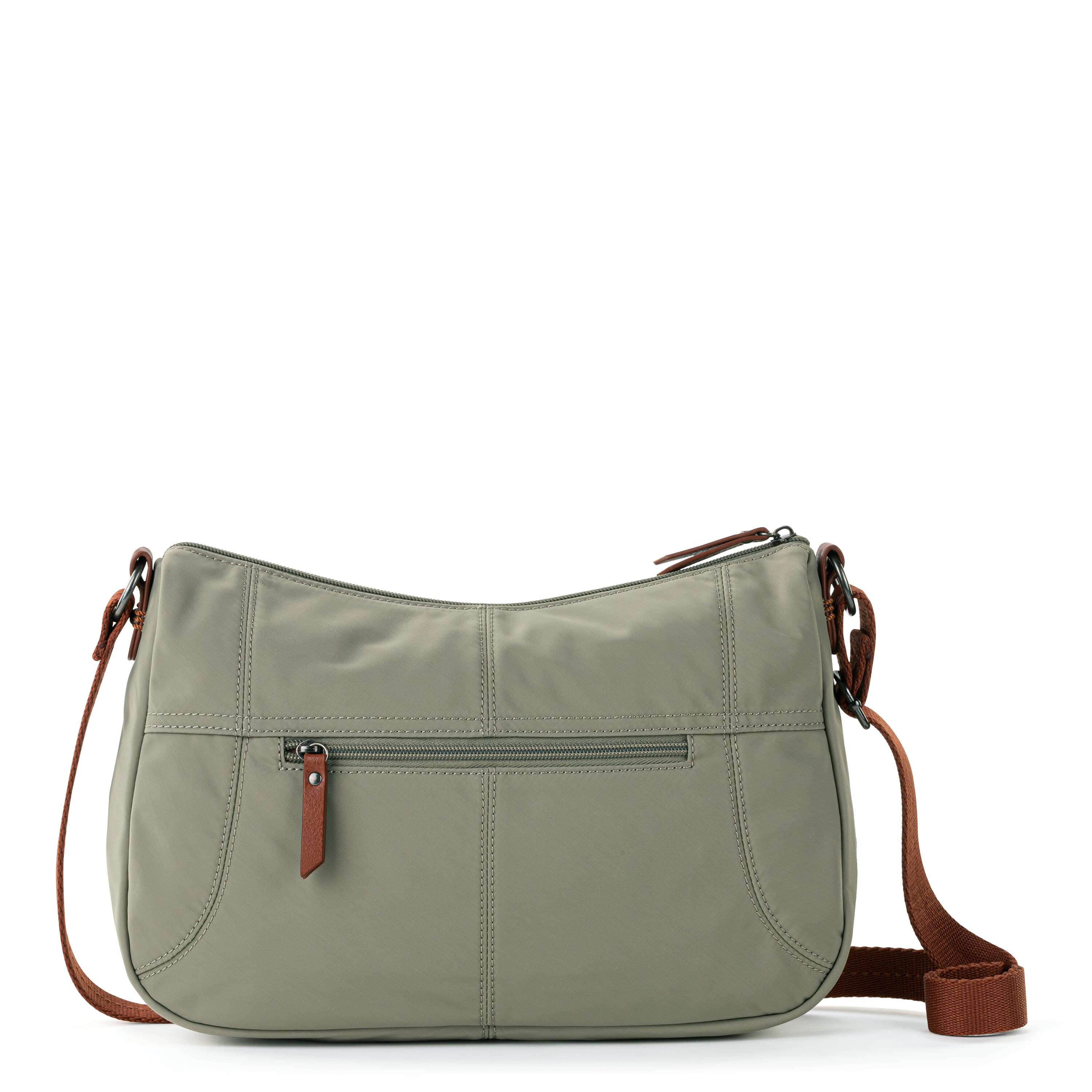 Esperato Hobo Bag - EcoTwill Sage Green Crossbody Purse for Women | Sustainable Fashion Accessory for Work, Travel & Everyday Use