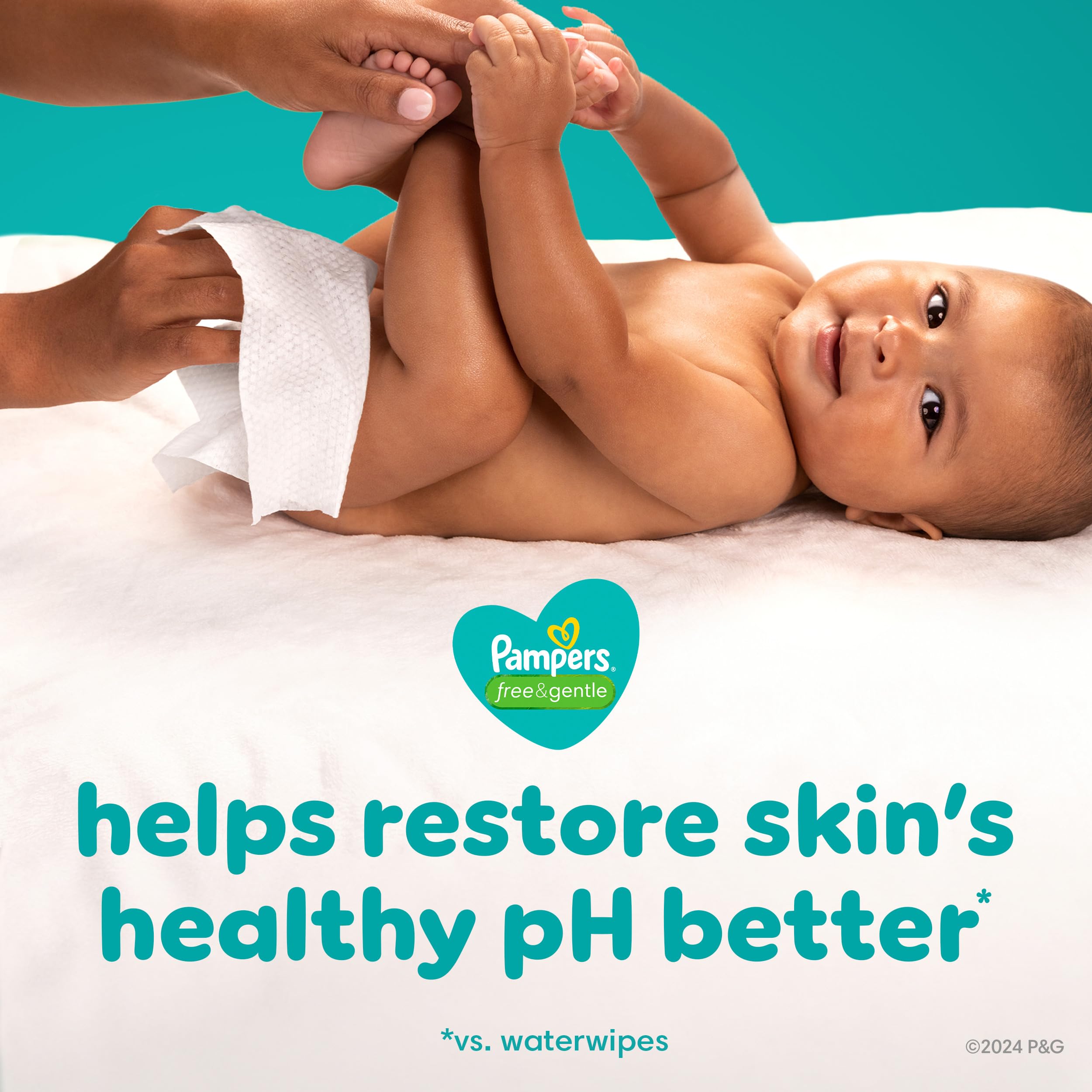 Pampers Pull On Cruisers 360° Fit Disposable Baby Diapers - Size 3 (168 Count) + Free Gentle Baby Wipes (12 Packs, 936 Wipes) - One Month Supply - Perfect for Active Babies & On-The-Go Families