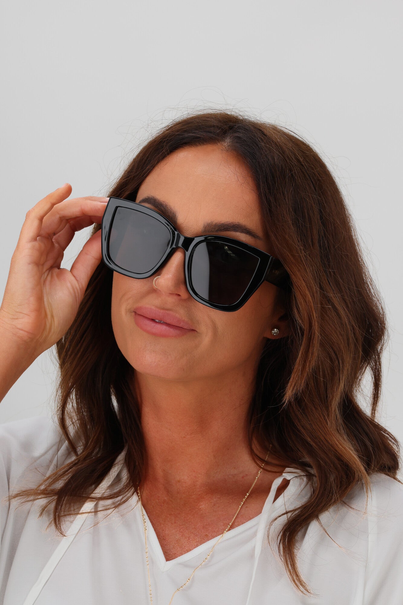 Aire Haedus Polarized Sunglasses for Men & Women - UV Protection, Lightweight & Stylish Black Frame - Perfect for Driving, Beach, and Outdoor Activities
