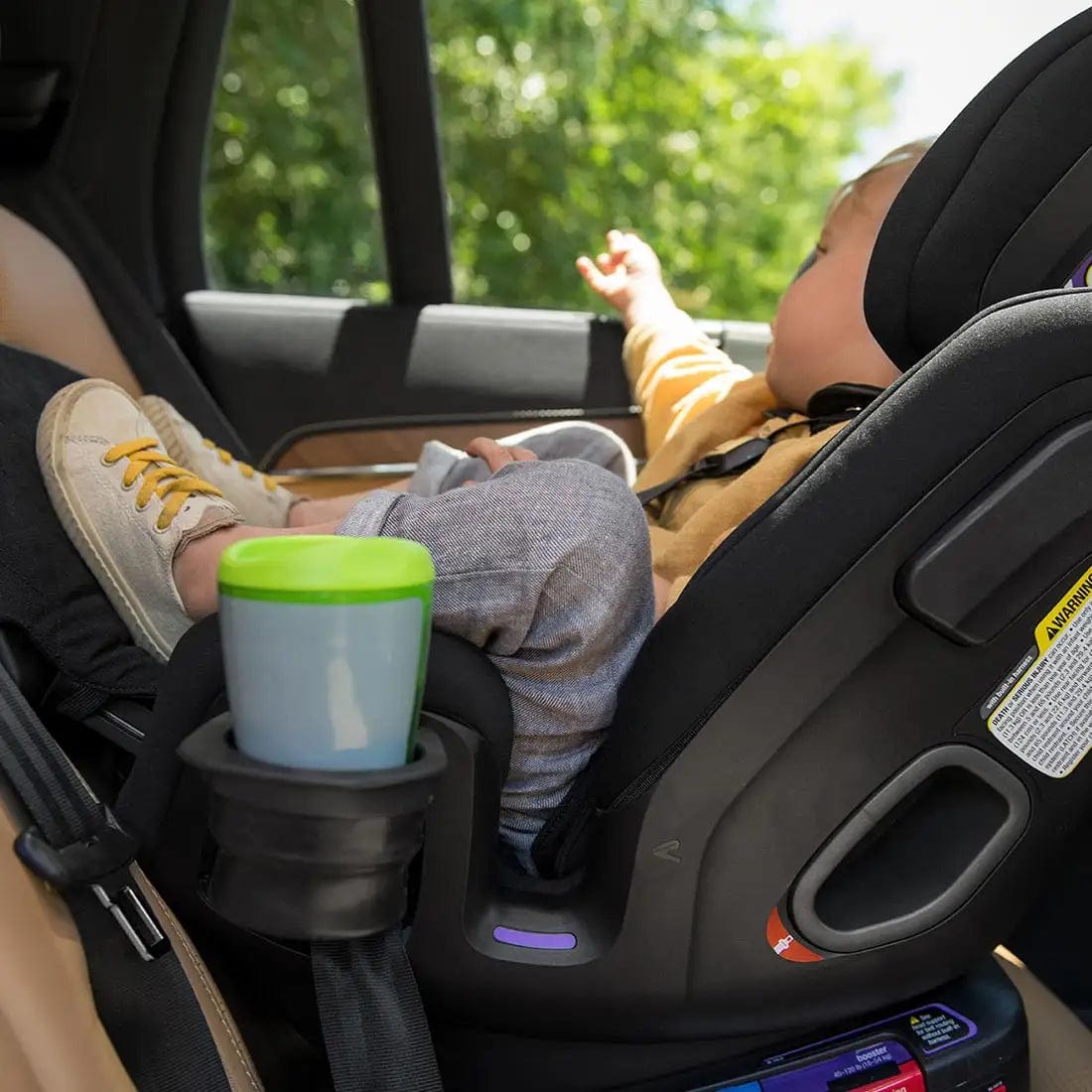 Nuna Exec Convertible Car Seat for Toddlers & Kids - Safe & Comfortable 3-in-1 Design for Rear, Forward & Booster Facing - Perfect for Family Travel & Daily Commutes