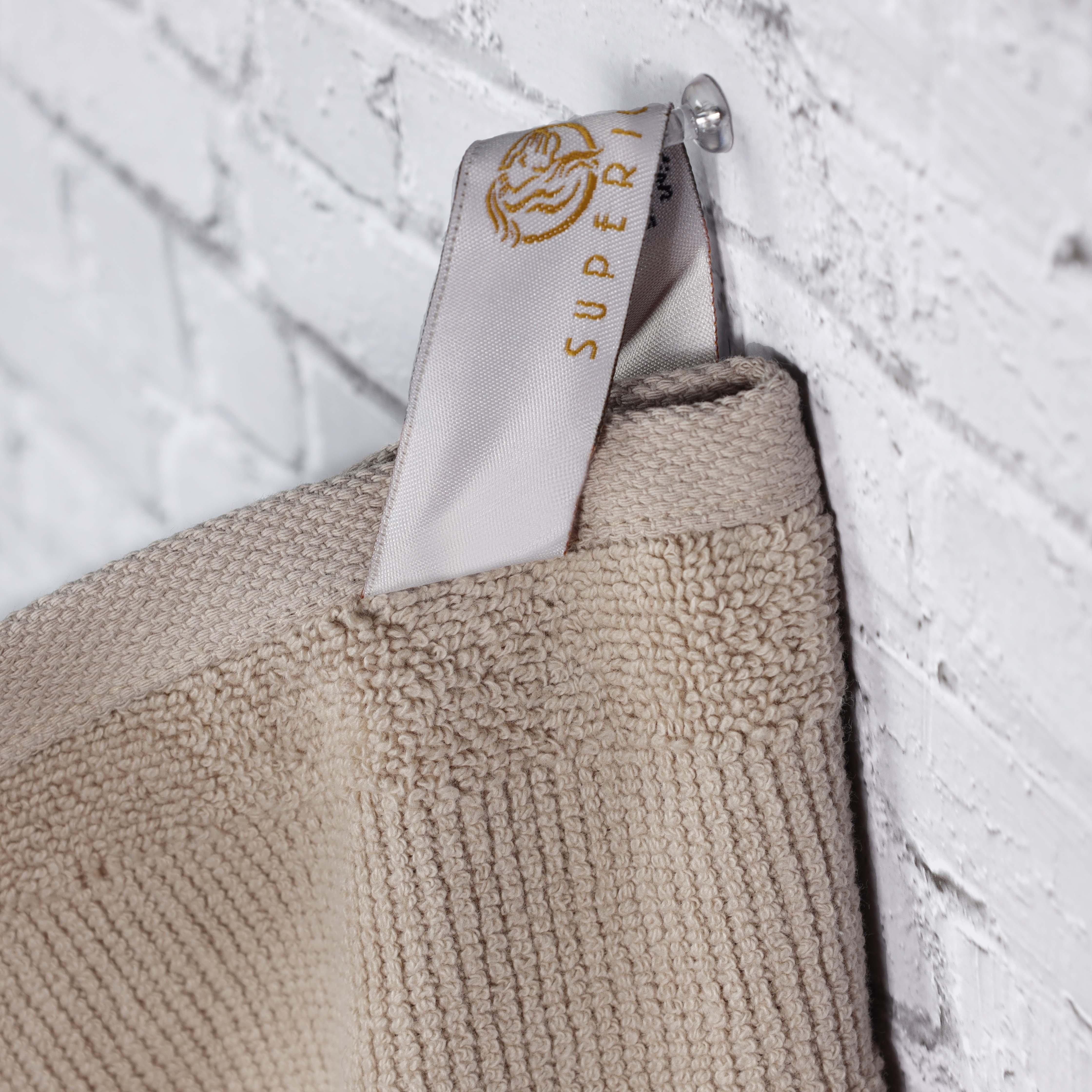Premium Roma Cotton Ribbed Textured Hand Towels - 6-Piece Set for Bathroom, Kitchen & Guest Use | Soft & Absorbent Towels for Everyday Luxury