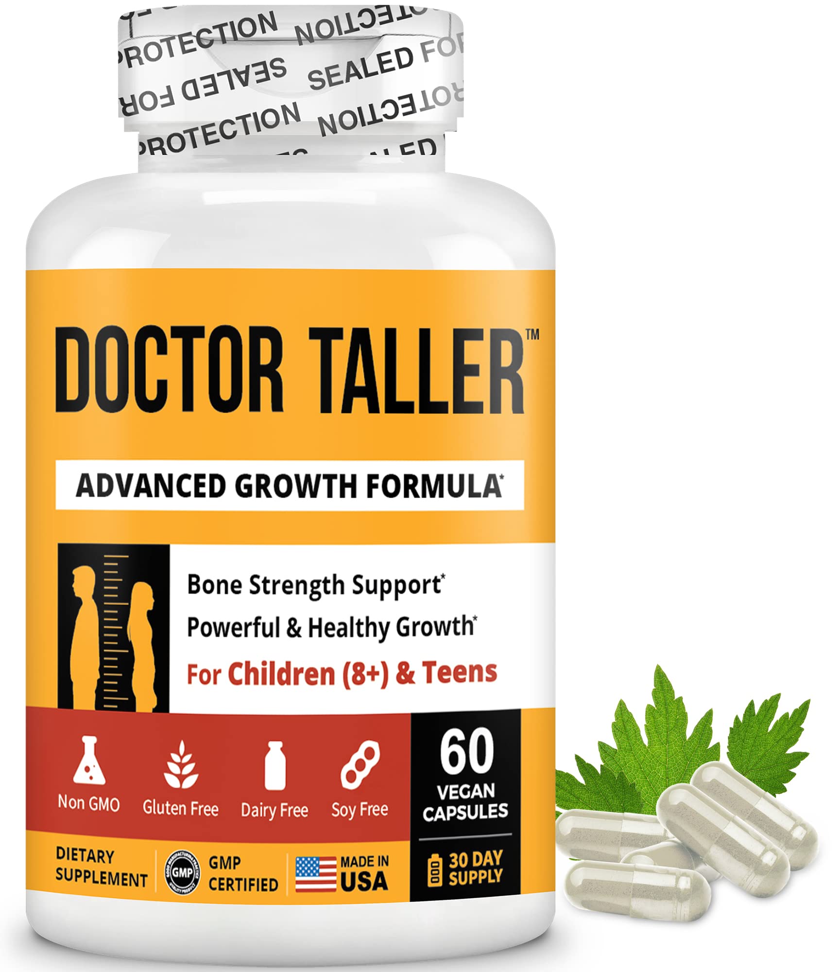 NuBest Height Growth Supplement Bundle for Kids 8+ & Teens 10+ - Doctor Recommended Growth Formula with Calcium & Vitamins - Supports Bone Development & Healthy Growth - Ideal for Active Children & Teenagers in Sports & Daily Activities