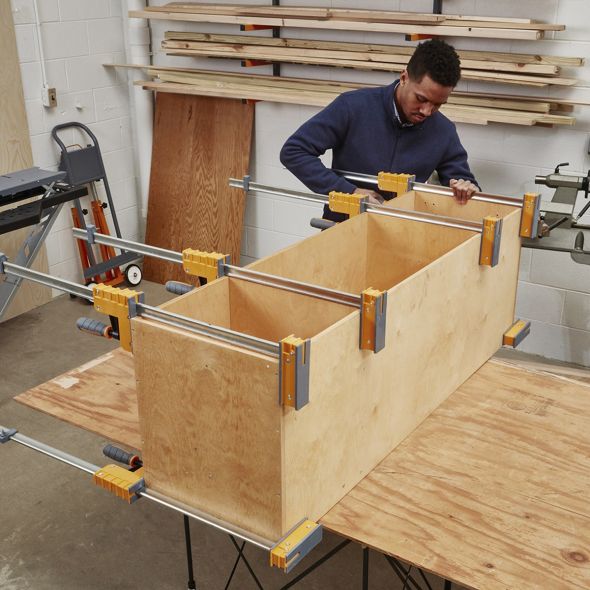 50 Inch Parallel Clamp Set of 2 - Heavy Duty Woodworking Clamps for Cabinet Making, Furniture Assembly, and DIY Projects - Perfect for Professional Carpenters and Home Workshops