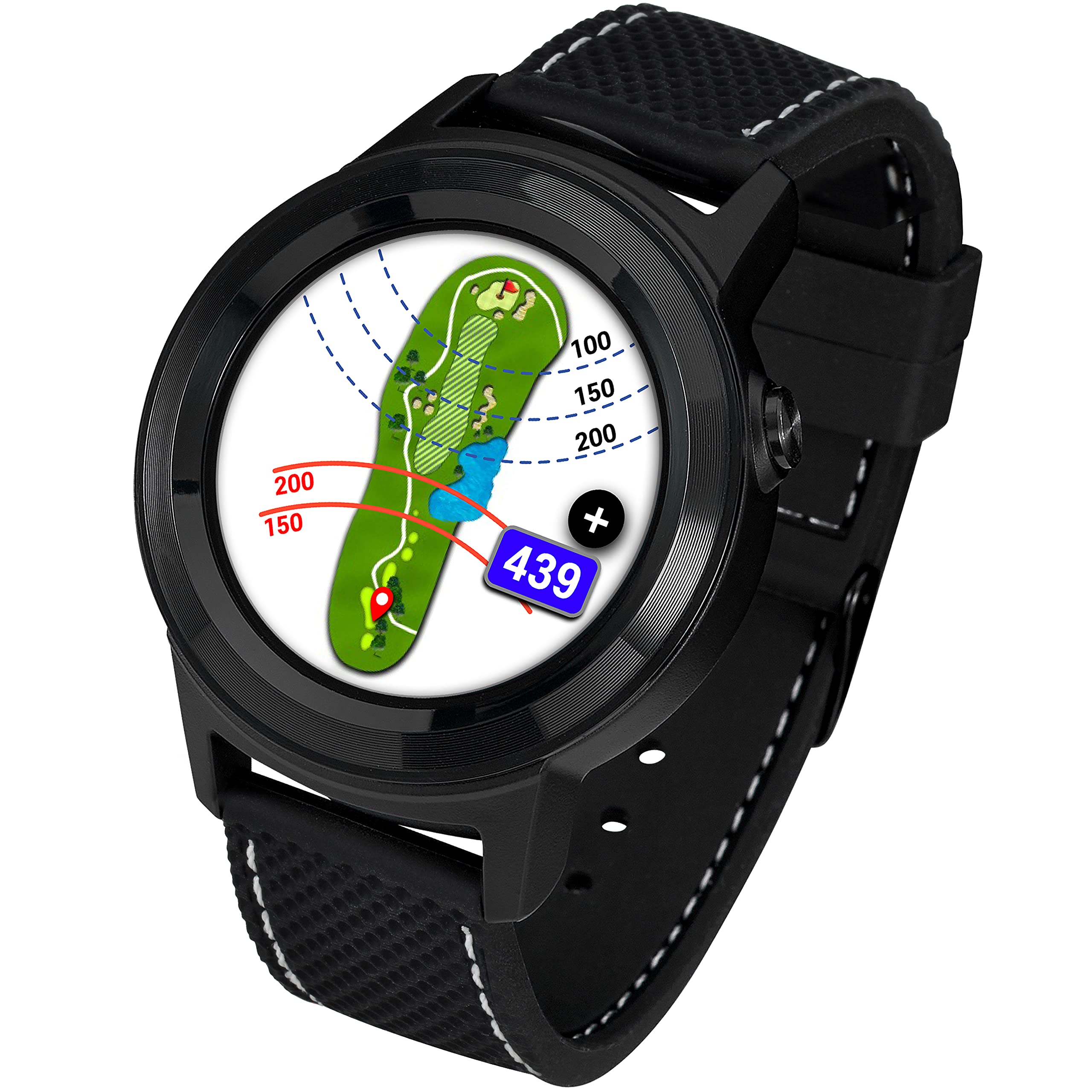 GolfBuddy Aim W11 GPS Golf Watch - Premium Color Touch Screen, Easy to Use Golf Rangefinder for Men & Women | Perfect for Course Play & Practice Sessions