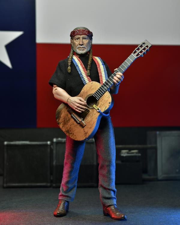 NECA Willie Nelson Action Figure - 7-Inch Collectible Music Legend Toy for Fans & Collectors - Perfect for Display, Gifts, and Music Memorabilia Collections