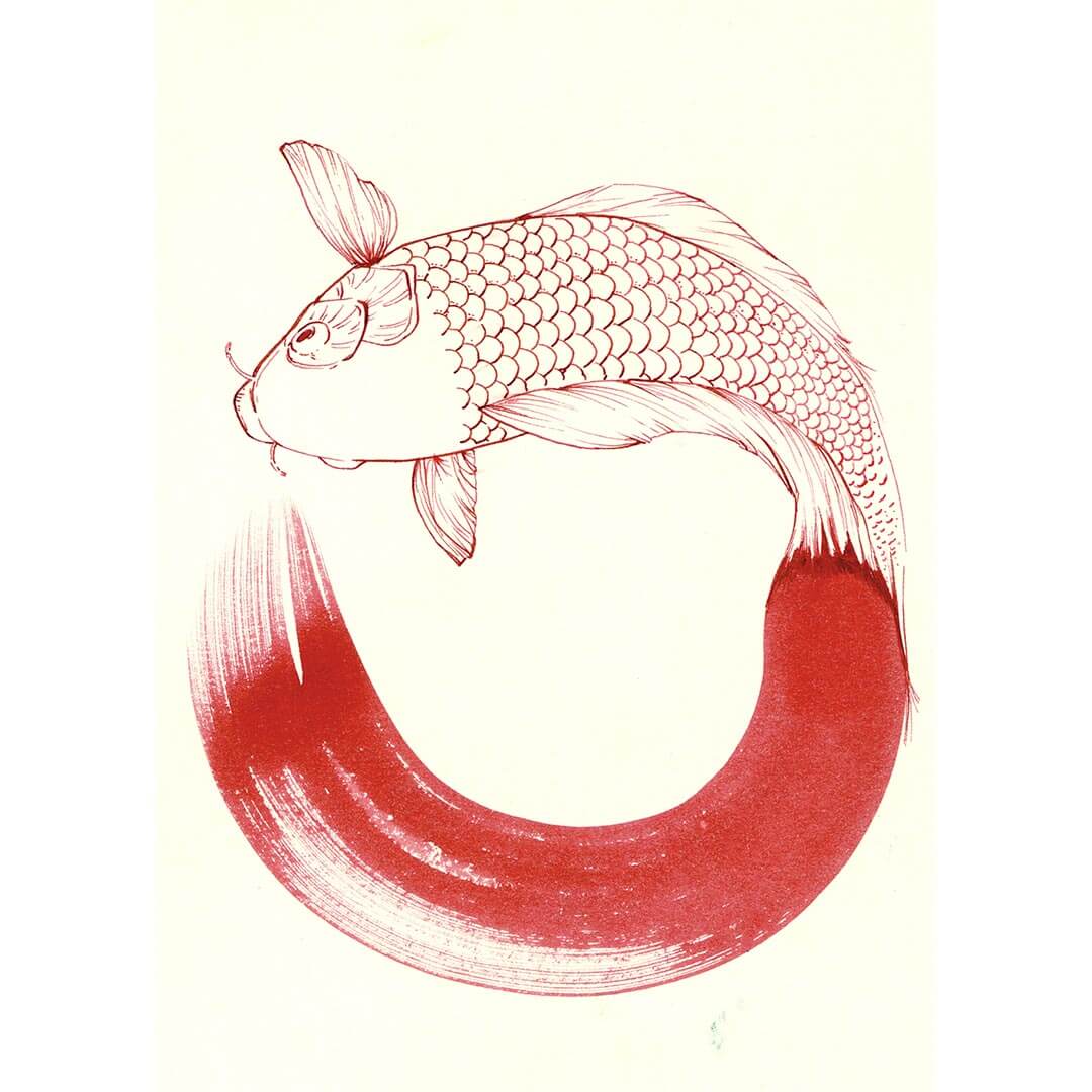 Dancheong (Red)