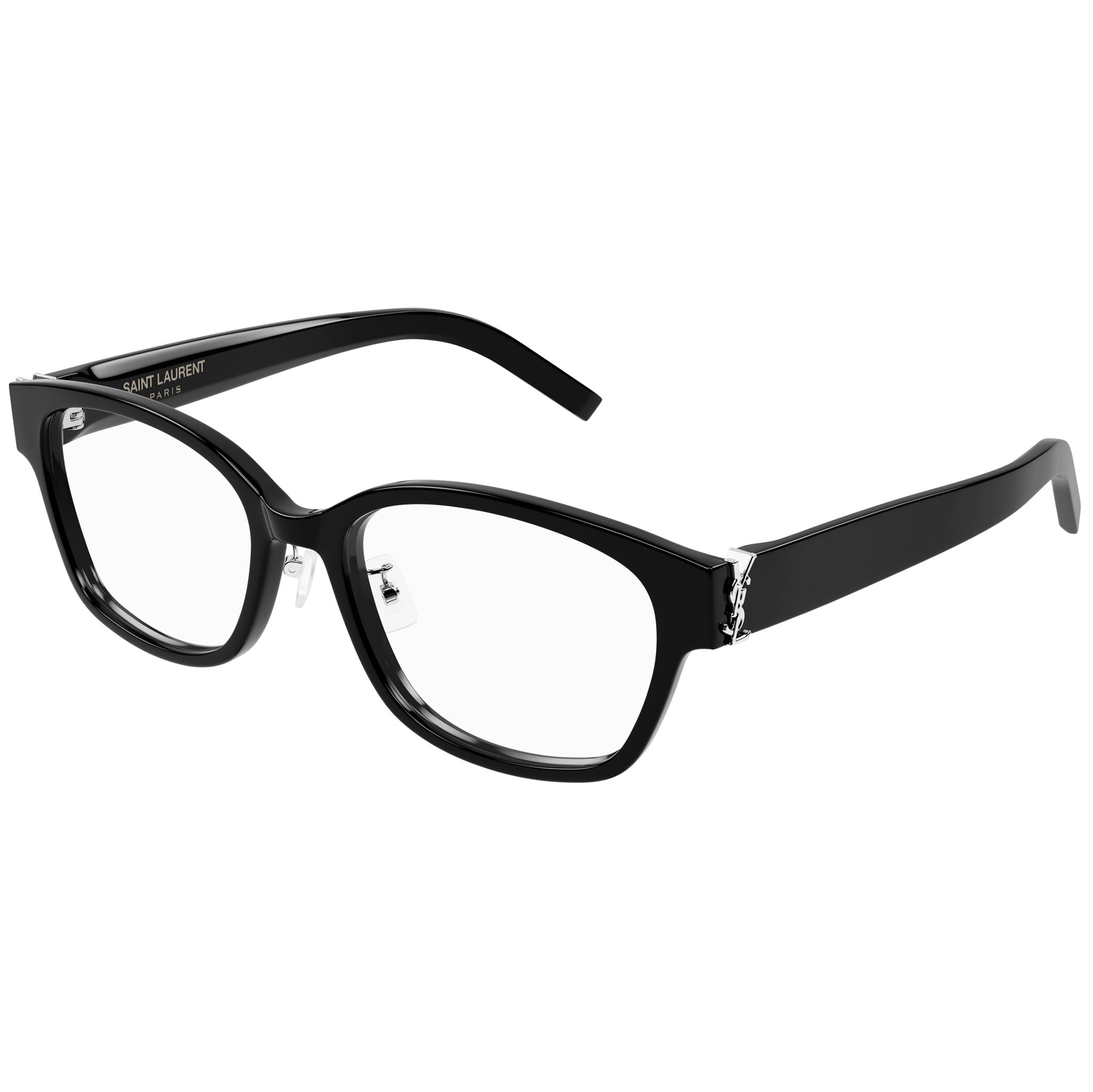 Saint Laurent SL M 33J O 001 Black Optical Glasses - Luxury Designer Eyewear for Men | Perfect for Business, Fashion & Everyday Wear