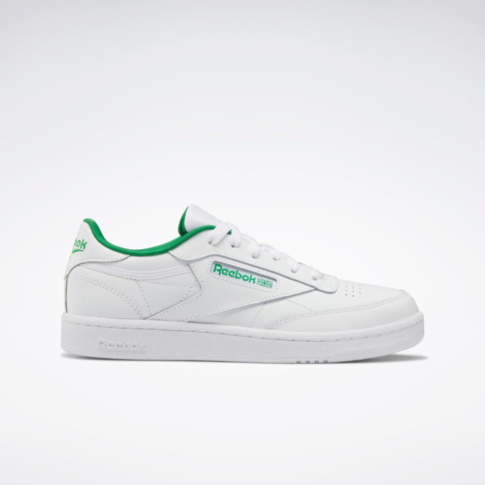 Reebok Kids Club C Sneakers - Comfortable & Stylish Shoes for Boys & Girls - Perfect for School, Sports & Everyday Wear