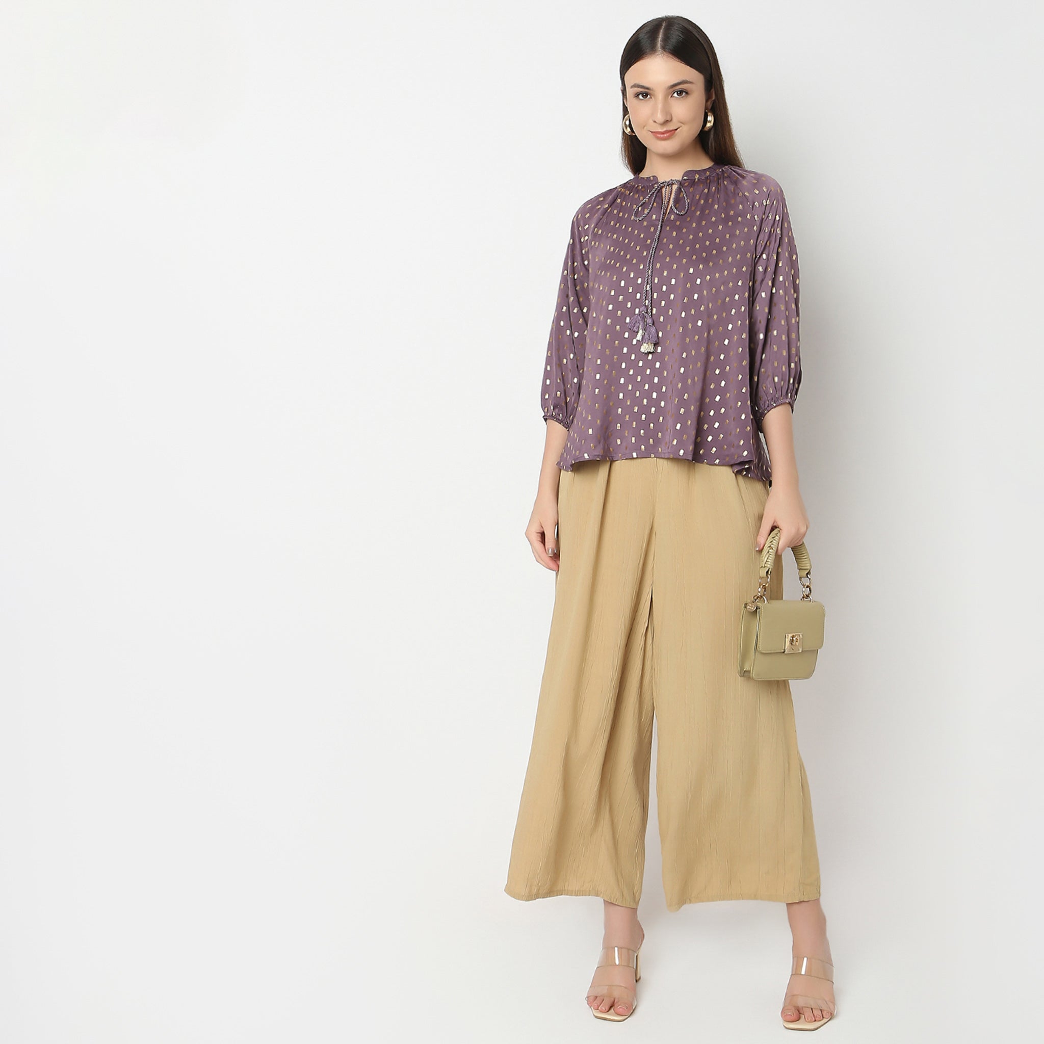 Flare Fit Printed Women's Tops - Trendy & Comfortable Casual Blouse for Everyday Wear | Perfect for Work, Outings & Date Nights
