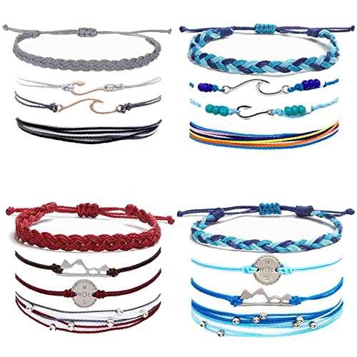 E:Blue Bracelets Set