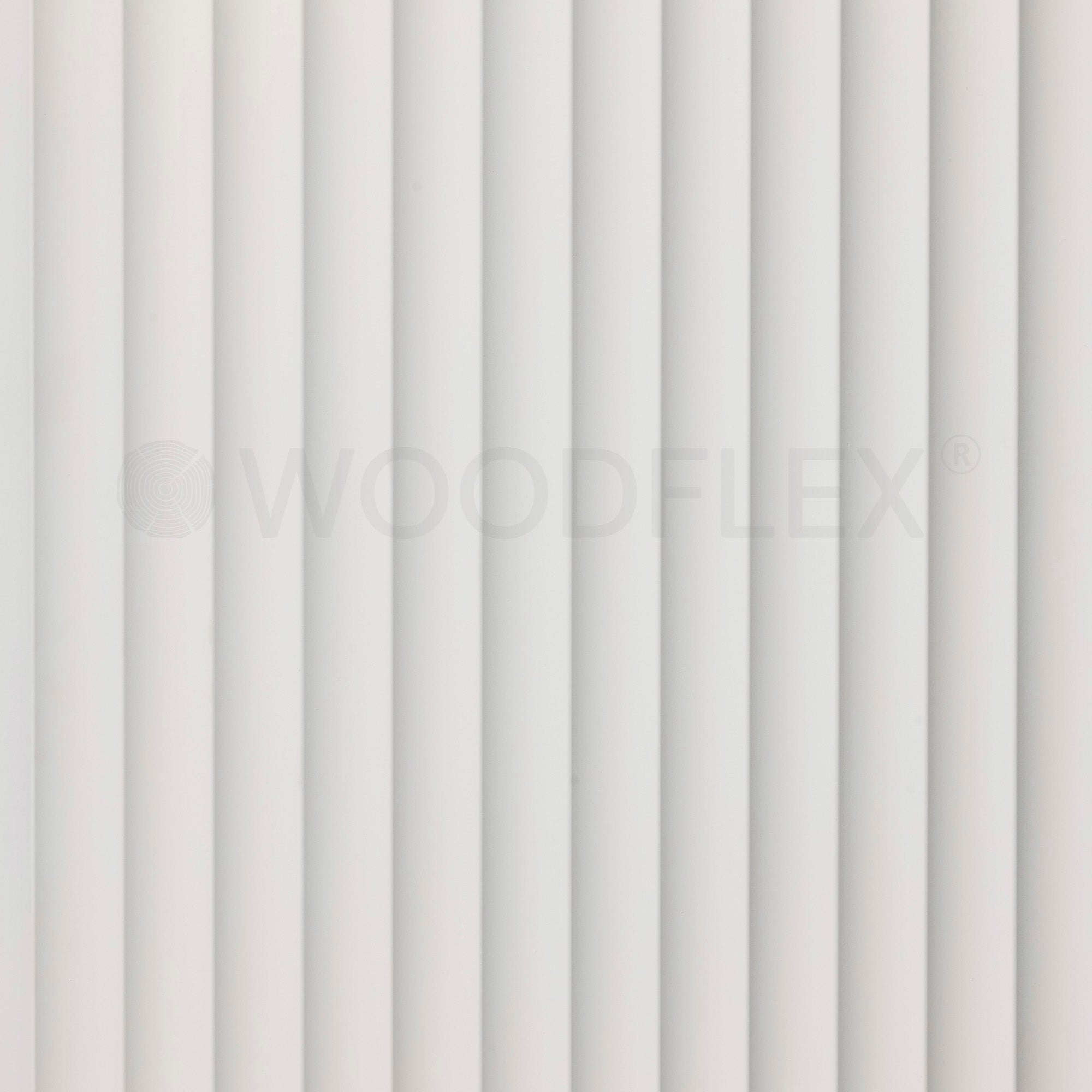 WOODFLEX White Primed Flexible Wave 46 Molding - 2700mm x 600mm - Perfect for Crown Molding & Interior Decoration